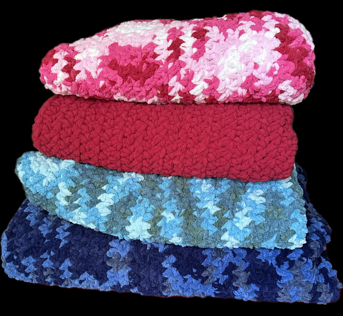 Blankets - Pinks/Red/Teals/Blues