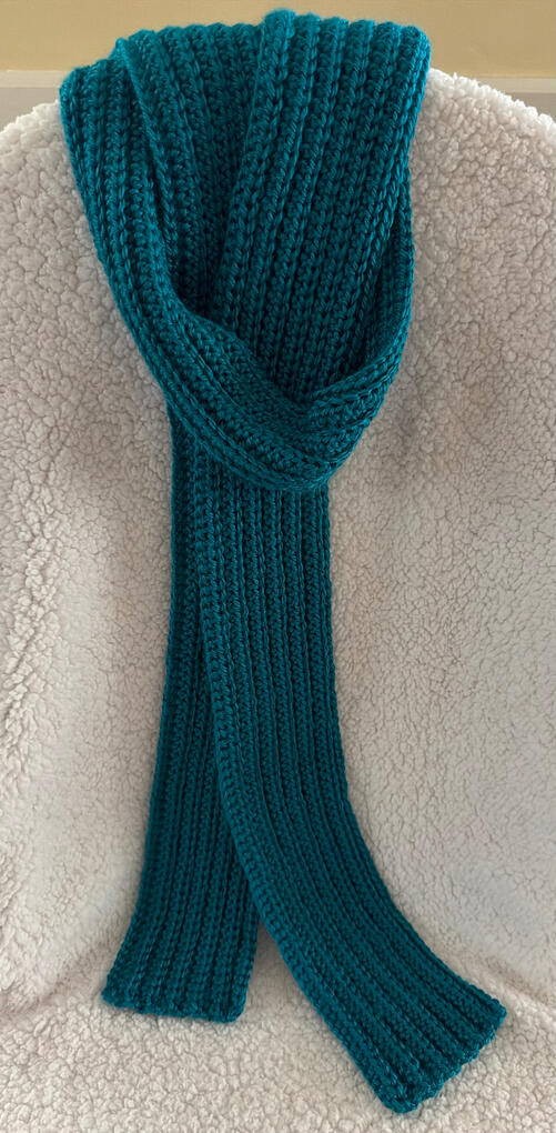 Teal Scarf